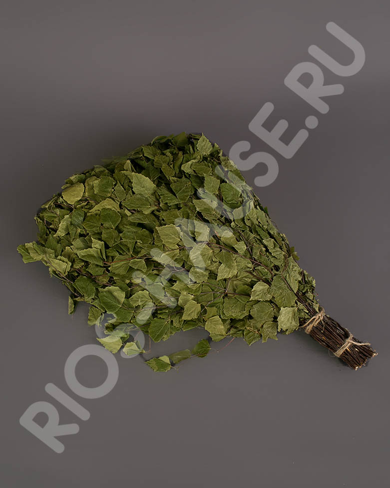 Веник березовый с багульником (в упак) ТМ "Бацькина баня"/35 - изображение 1