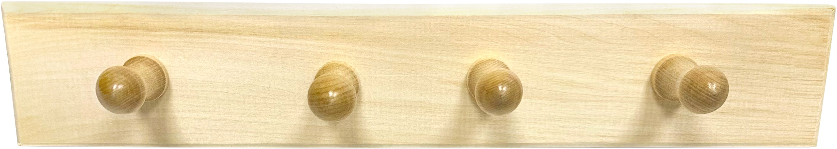 Вешалка прямая, 4 кр,TM ”Бацькина баня”