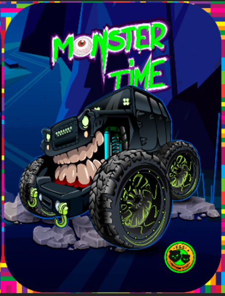 Ледянка мягкая прямоугольная 60х45см "Monster car dog" "Fani Sani"/10