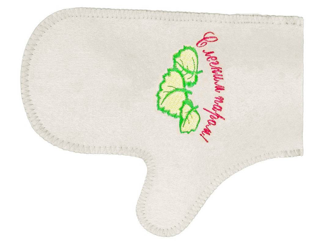 Рукавица для бани "С легким паром" TM ”Бацькина баня"/25 - изображение 2