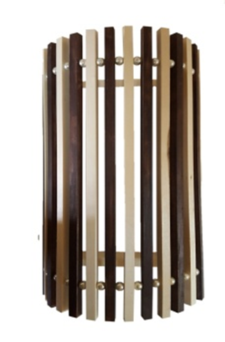 Абажур 350*215* 145мм прямой угловой "Zebra thin rail" - изображение 2