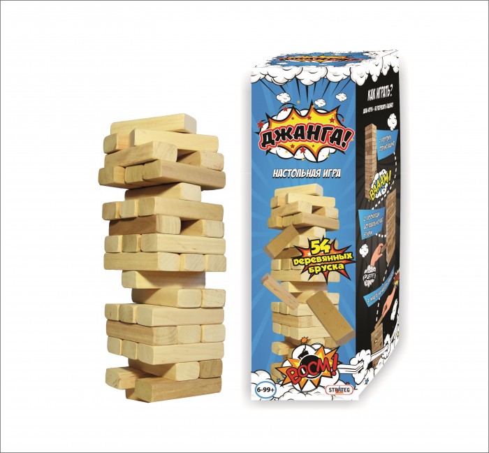 Игра "Джанга" 54 брусочка/6 - изображение 2