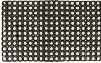 Коврик грязезащитный "ячейка", 500 *800*12мм, Svart mjuk, резиновый 100%, шоколад, BLABAR - изображение 3