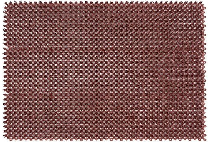 Коврик щетинистый грязесборный 41х54см Gras ПВХ коричневый Blabar/10