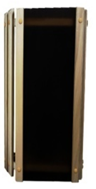 Абажур 300*400*100мм со стеклом "Relaxing light", бронза - изображение 4