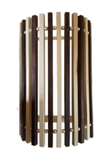 Абажур 350*215* 145мм прямой угловой "Zebra thin rail"