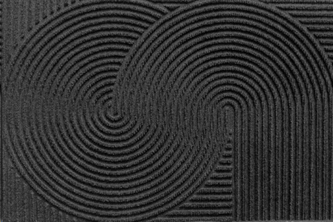 Коврик влаговпитывающий 90х120см Dzen ПП на резине серый Blabar/4 - изображение 2