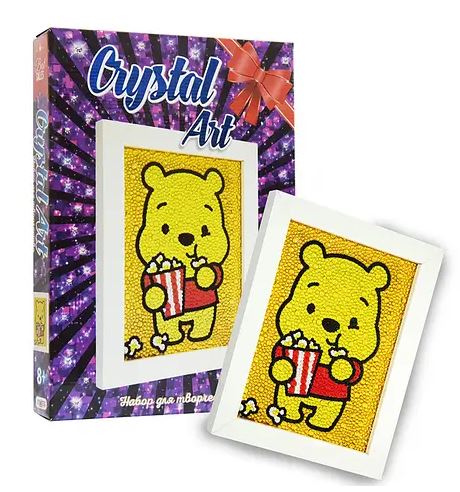 Набор для творчества Crystal Art Медвежонок арт.101