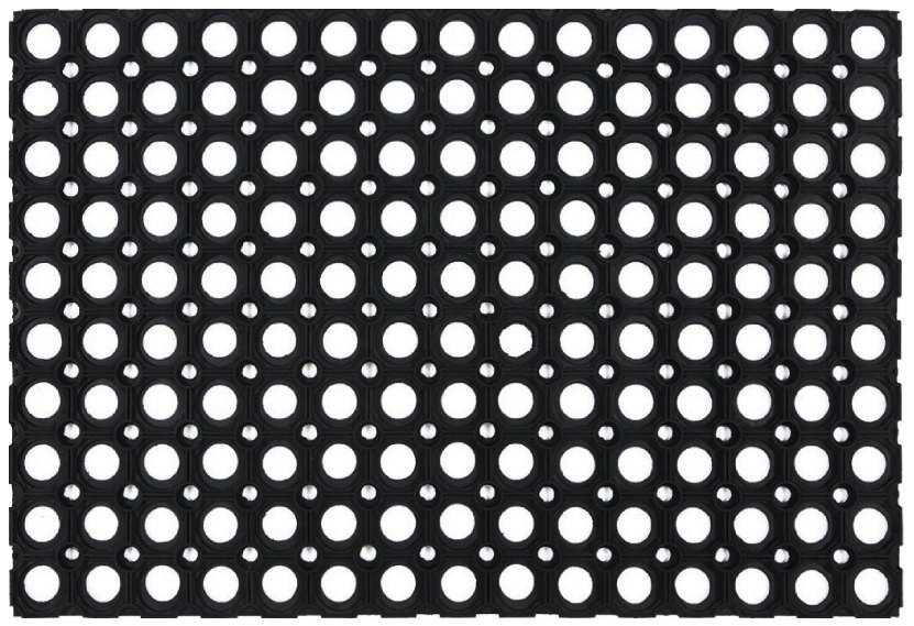 Коврик грязезащитный 80х120х2,2см Hal черный Blabar/3