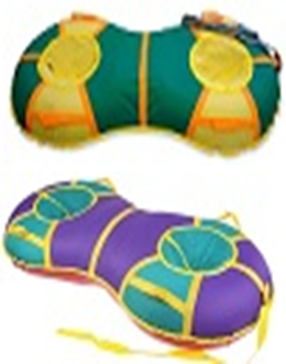 Санки-ватрушка "Simple 80 double PROFFI" диаметр 80+80 см "FaniSani"/5 - изображение 2