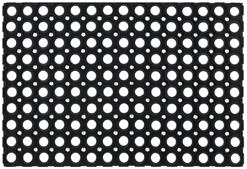 Коврик грязезащитный 40х60х1,2см Hal черный Blabar/10 - изображение 2