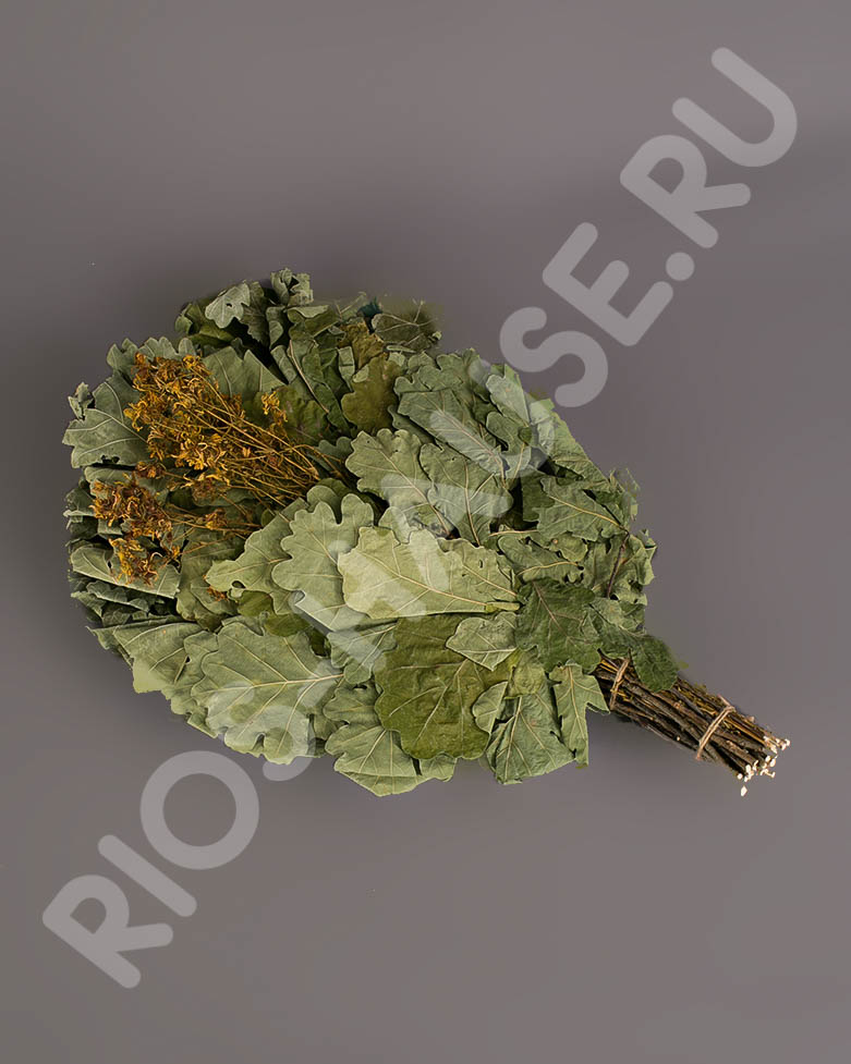 Веник дубовый со зверобоем (в упак.) TM ”Бацькина баня”/30 - изображение 3