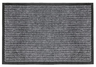 Коврик влаговпитывающий 40х60см Tuff Lux ПВХ серый Blabar/15 - изображение 3