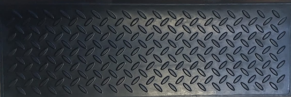 Накладка на ступеньку грязесборная 25х75х0,4см Kornig черный Blabar/10