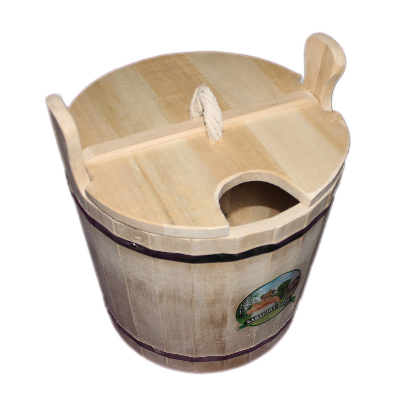 Запарник 25 л с крышкой TM ”Бацькина баня”