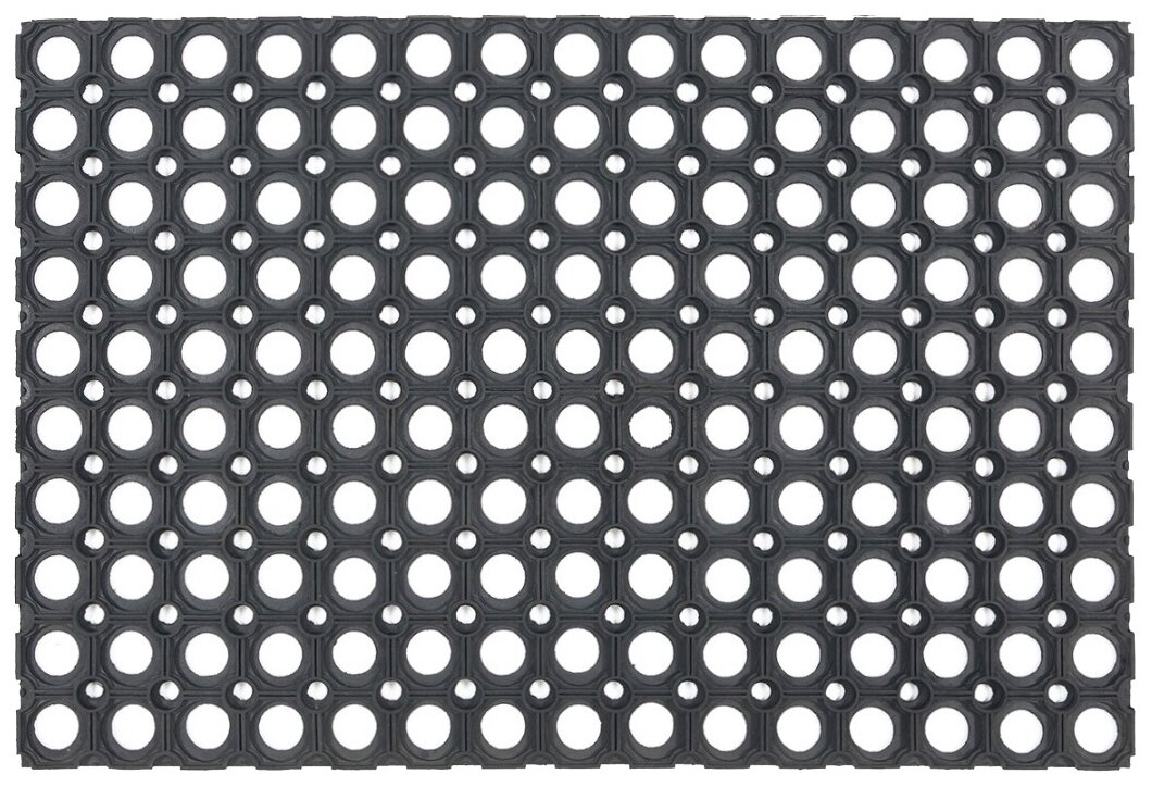 Коврик грязезащитный 50х80х1,6см Hal черный Blabar/10