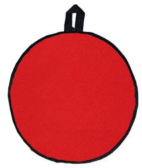 Ледянка круг d=35 см красный "Fani Sani "/25