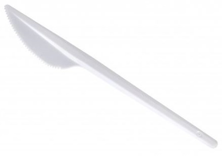 Нож столовый белый (10 шт/упак)/500 - изображение 2