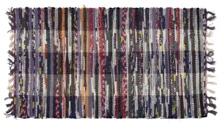 Коврик тканный 60х140см Tratti хлопковый цветной Blabar/20 - изображение 3