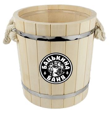 Запарник  9 л, с пластиковой вставкой, TM ”Бацькина баня” - изображение 5