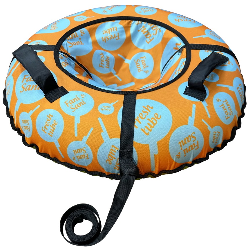 Санки-ватрушка "Fresh PROFFI" диаметр 80 см "Fani Sani"/10 - изображение 1