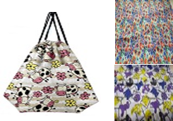 Сумка-рюкзак цветная (в ассортименте)  40*30  см/25