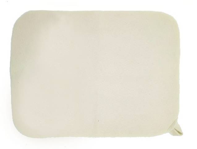 Коврик для бани (БЕЛЫЙ) TM ”Бацькина баня"/25