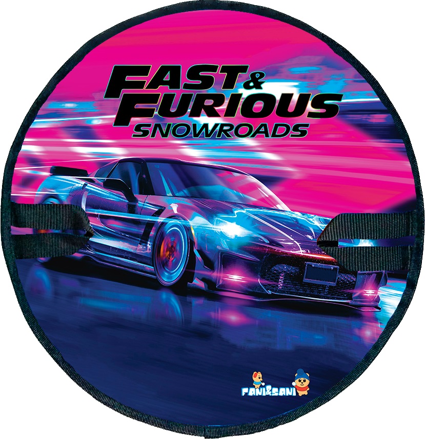 Ледянка круг "машина d=35 см "Fani Sani"/25 - изображение 2