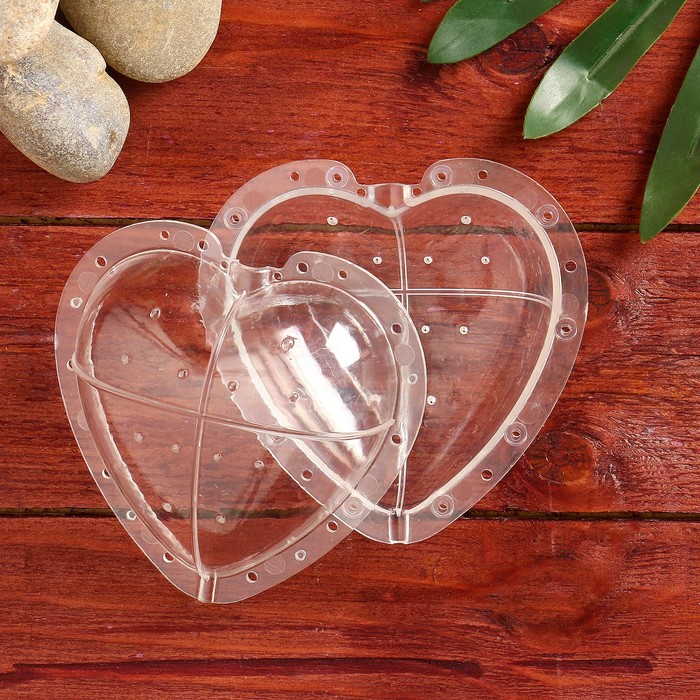 Фрутформер "Сердце-яблоко"  (в упаковке) 9x9cm  "Садовин"/10