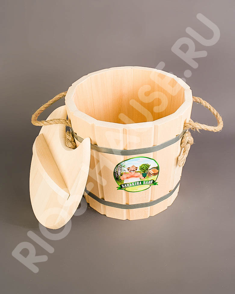 Запарник 15 л с крышкой TM ”Бацькина баня” - изображение 3