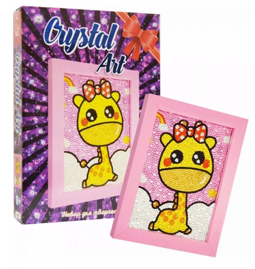 Набор для творчества Crystal Art Жираф арт.103 - изображение 2