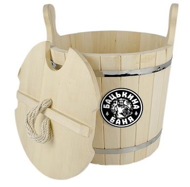 Запарник 15 л с крышкой TM ”Бацькина баня” - изображение 4