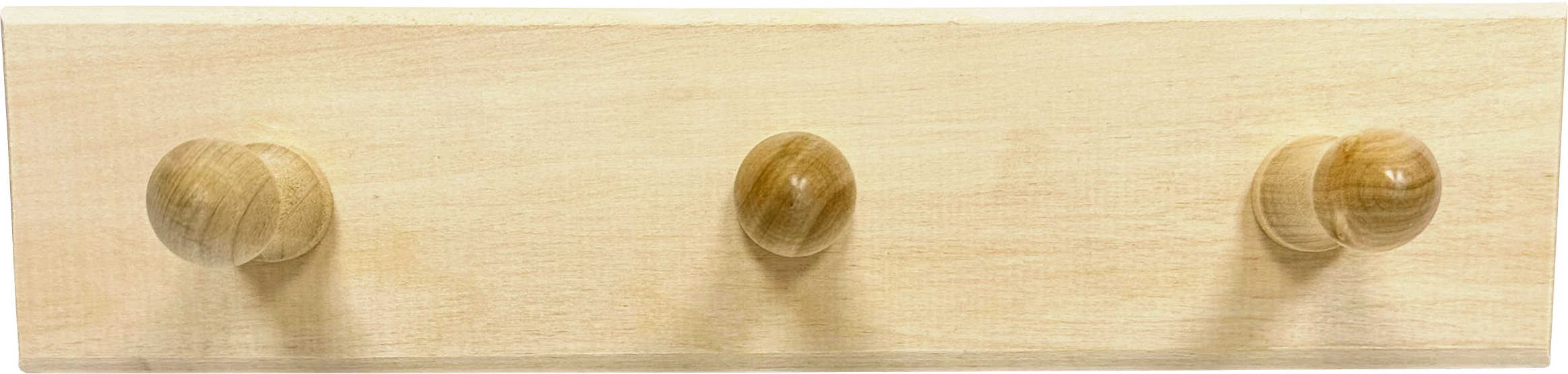 Вешалка прямая, 3 кр, TM ”Бацькина баня”