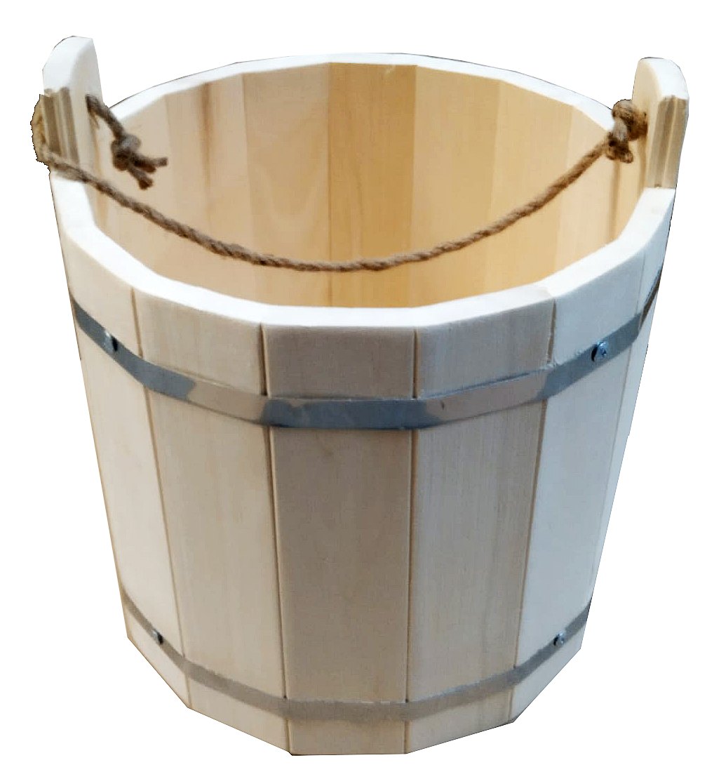 Ведро 15 л TM ”Бацькина баня”