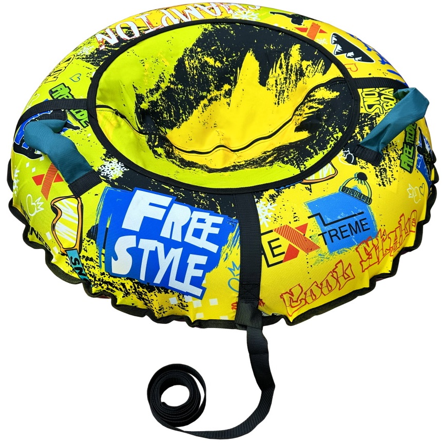 Санки-ватрушка "Free Style PROFFI" диаметр 110 см "Fani Sani"/7