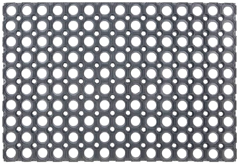 Коврик грязезащитный "ячейка", 400*600*12мм, Svart mjuk серый BLABAR/10 - изображение 2