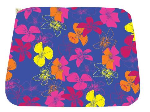 Коврик для бани (40*50) печать  "Магия цветов" ТМ "Бацькина баня"/25