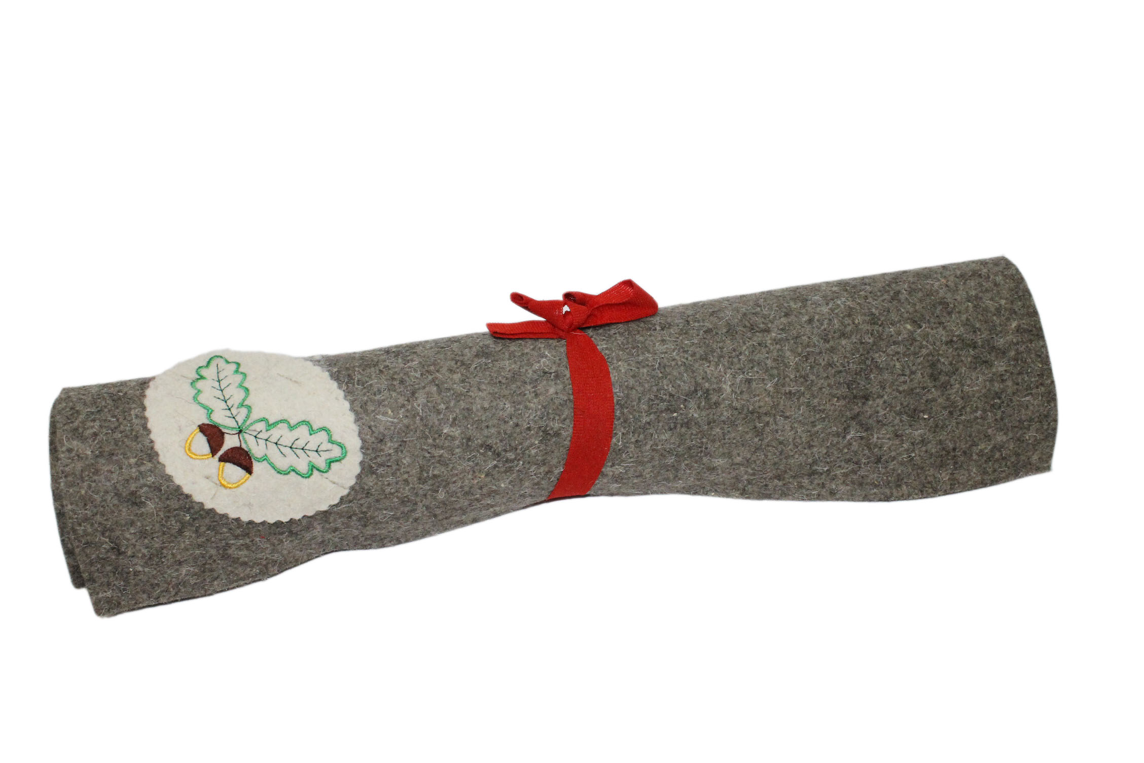 Подстилка ковёр "Скрутка" для бани (145*50) с вышивкой в ассортименте (СЕРЫЙ) ТМ "Бацькина баня"/10 - изображение 2