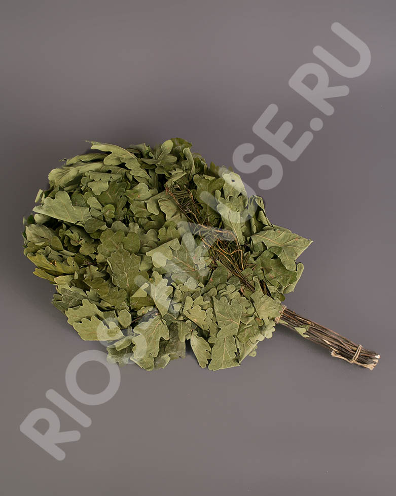 Веник дубовый с багульником (в упак.) TM ”Бацькина баня”/30