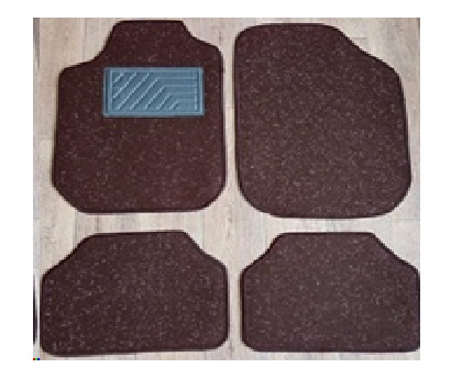 Комплект автоковров 4 шт, коричневый - изображение 6