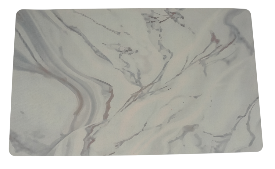 Коврик для ванной комнаты 50х80см Marmor диатомитовый светло-серый мрамор Blabar/50 - изображение 2