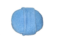 Мочалка-овал мягкая (12*17*5 см) ТМ "Бацькина баня"/25 - изображение 2